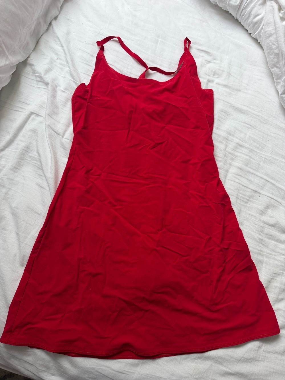 Exercise dress with Adjustable Straps